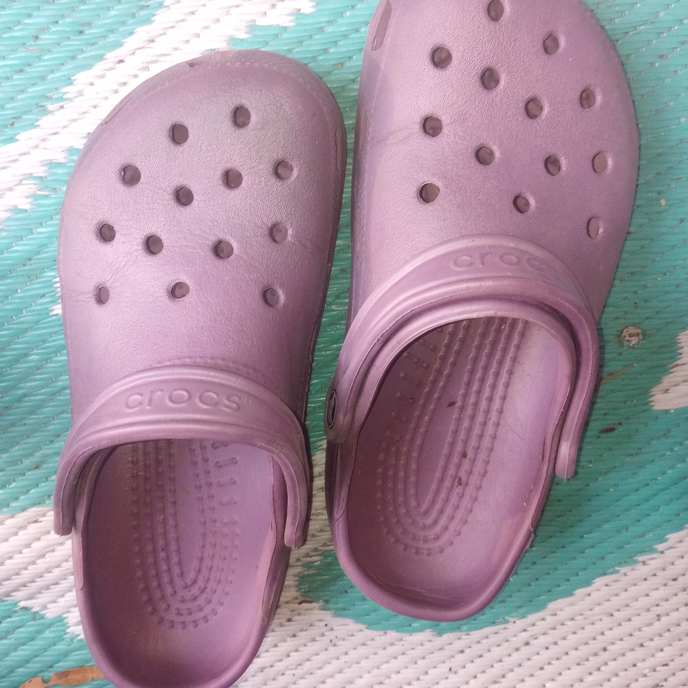 Plum Cute Crocs